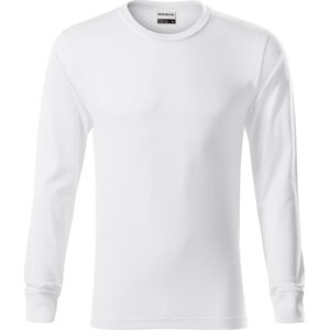 RIMECK® Pánské bavlněné triko Resist s dlouhým rukávem s manžetou Barva: Bílá, Velikost: 3XL