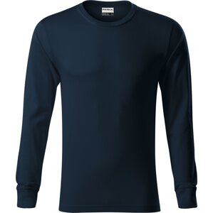 RIMECK® Pánské bavlněné triko Resist s dlouhým rukávem s manžetou Barva: modrá námořní, Velikost: 3XL