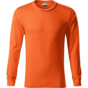 RIMECK® Pánské bavlněné triko Resist s dlouhým rukávem s manžetou Barva: Oranžová, Velikost: 3XL
