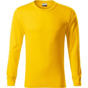 RIMECK® Pánské bavlněné triko Resist s dlouhým rukávem s manžetou Barva: Žlutá, Velikost: 3XL