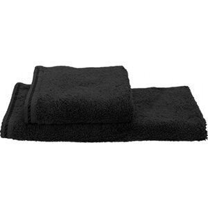 A&R Měkký froté ručník pro hosty 30 x 50 cm, 500 g/m Barva: Černá, Velikost: 30 x 50 cm AR034