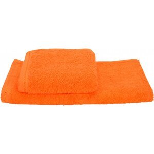 A&R Měkký froté ručník pro hosty 30 x 50 cm, 500 g/m Barva: oranžová výrazná, Velikost: 30 x 50 cm AR034