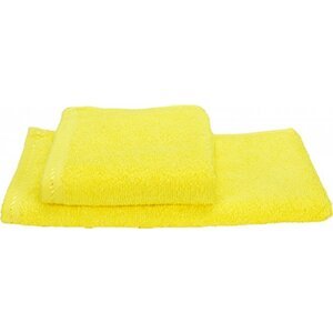 A&R Měkký froté ručník pro hosty 30 x 50 cm, 500 g/m Barva: žlutá výrazná, Velikost: 30 x 50 cm AR034