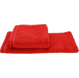 A&R Měkký froté ručník pro hosty 30 x 50 cm, 500 g/m Barva: červená ohnivá, Velikost: 30 x 50 cm AR034