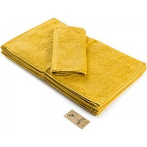A&R Měkký froté ručník pro hosty 30 x 50 cm, 500 g/m Barva: žlutá hořčicová, Velikost: 30 x 50 cm AR034
