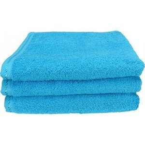 A&R Hustě tkaný ručník na ruce 50 x 100 cm, 500 g/m Barva: modrá azurová, Velikost: 50 x 100 cm AR035