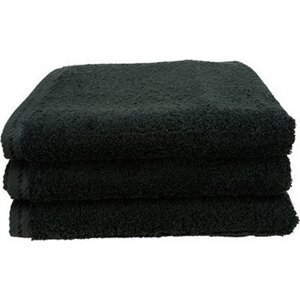 A&R Hustě tkaný ručník na ruce 50 x 100 cm, 500 g/m Barva: Černá, Velikost: 50 x 100 cm AR035
