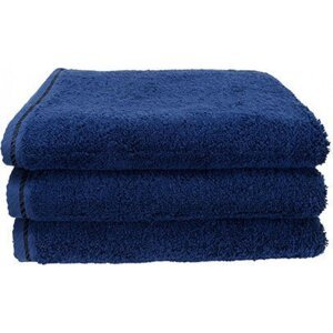 A&R Hustě tkaný ručník na ruce 50 x 100 cm, 500 g/m Barva: modrá námořní, Velikost: 50 x 100 cm AR035