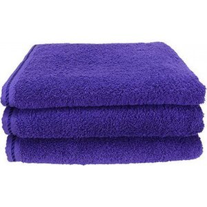 A&R Hustě tkaný ručník na ruce 50 x 100 cm, 500 g/m Barva: Fialová, Velikost: 50 x 100 cm AR035