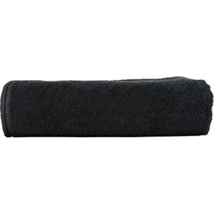 A&R Velká plážová osuška ze 100% bavlny 100 x 180 cm, 500 g/m Barva: Černá, Velikost: 100 x 180 cm AR037