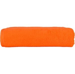 A&R Velká plážová osuška ze 100% bavlny 100 x 180 cm, 500 g/m Barva: oranžová výrazná, Velikost: 100 x 180 cm AR037