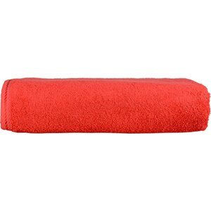 A&R Velká plážová osuška ze 100% bavlny 100 x 180 cm, 500 g/m Barva: červená ohnivá, Velikost: 100 x 180 cm AR037