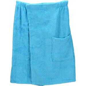A&R Pánský saunový kilt na suchý zip Velcro, 400 g/m Barva: modrá azurová, Velikost: 65 x 150 cm AR042