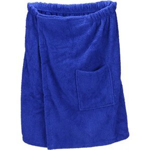 A&R Pánský saunový kilt na suchý zip Velcro, 400 g/m Barva: Modrá, Velikost: 65 x 150 cm AR042