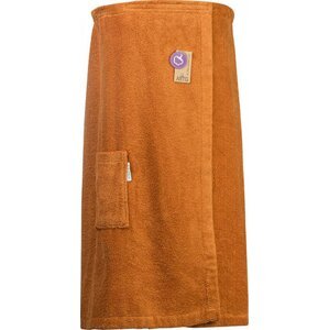 A&R Dámský saunový kilt na suchý zip Velcro, 400 g/m Barva: Cinnamon, Velikost: 85 x 150 cm AR043