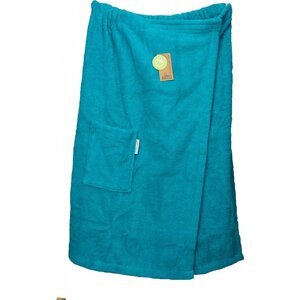 A&R Dámský saunový kilt na suchý zip Velcro, 400 g/m Barva: Deep Blue, Velikost: 85 x 150 cm AR043