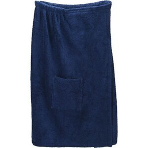 A&R Dámský saunový kilt na suchý zip Velcro, 400 g/m Barva: modrá námořní, Velikost: 85 x 135 cm AR043