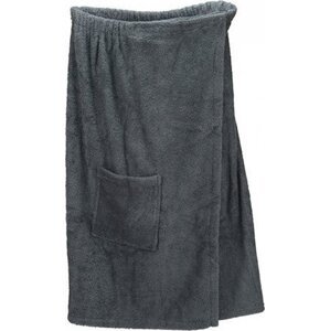 A&R Dámský saunový kilt na suchý zip Velcro, 400 g/m Barva: Šedá grafitová, Velikost: 85 x 135 cm AR043