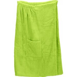 A&R Dámský saunový kilt na suchý zip Velcro, 400 g/m Barva: Limetková zelená, Velikost: 85 x 150 cm AR043
