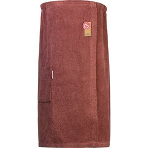 A&R Dámský saunový kilt na suchý zip Velcro, 400 g/m Barva: Old Pink, Velikost: 85 x 150 cm AR043