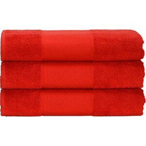 A&R Froté ručník na potisk PRINT-Me 50 x 100 cm, 450 g/m Barva: červená ohnivá, Velikost: 50 x 100 cm AR070