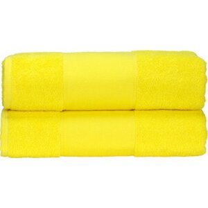 A&R Koupelnová froté osuška na potisk PRINT-Me 70 x 140 cm, 450 g/m Barva: žlutá výrazná, Velikost: 70 x 140 cm AR071