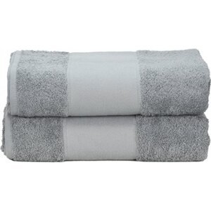 A&R Sportovní froté ručník na potisk PRINT-Me 30 x 140 cm, 450 g/m Barva: šedá tmavá, Velikost: 30 x 140 cm AR073