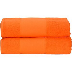 A&R Sportovní froté ručník na potisk PRINT-Me 30 x 140 cm, 450 g/m Barva: oranžová výrazná, Velikost: 30 x 140 cm AR073