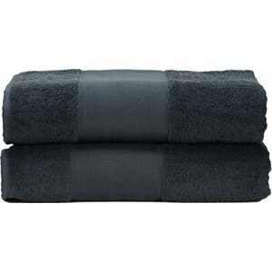 A&R Sportovní froté ručník na potisk PRINT-Me 30 x 140 cm, 450 g/m Barva: Šedá grafitová, Velikost: 30 x 140 cm AR073