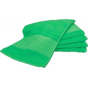 A&R Sportovní froté ručník na potisk PRINT-Me 30 x 140 cm, 450 g/m Barva: zelená irská, Velikost: 30 x 140 cm AR073