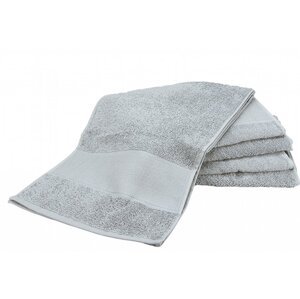 A&R Sportovní froté ručník na potisk PRINT-Me 30 x 140 cm, 450 g/m Barva: šedá světlá, Velikost: 30 x 140 cm AR073