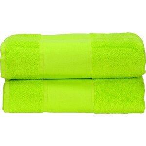 A&R Sportovní froté ručník na potisk PRINT-Me 30 x 140 cm, 450 g/m Barva: Limetková zelená, Velikost: 30 x 140 cm AR073
