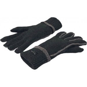 Atlantis Zateplené rukavice s podšívkou Thinsulate Barva: černá - šedá, Velikost: L/XL AT763