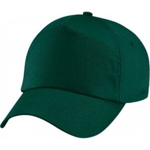 Beechfield Dětská baseballová čepice na suchý zip, 5 panelů Barva: Zelená lahvová CB10B