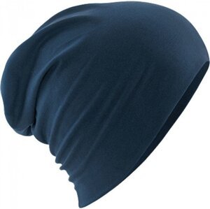 Beechfield Šmoulí unisex čepice s elastanem s výraznými kontrastními švy Barva: modrá námořní CB368