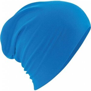 Beechfield Šmoulí unisex čepice s elastanem s výraznými kontrastními švy Barva: modrá safírová CB368