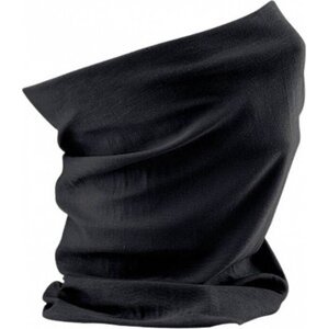 Beechfield Dětský bezešvý nákrčník Morf z mikrovlákna, 44 cm x 22 cm Barva: Černá CB900B