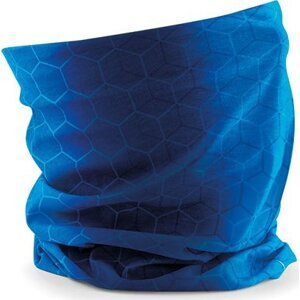 Beechfield Bezešvý nákrčník Morf s geometrickými tvary Barva: Modrá CB904