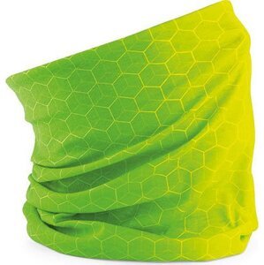 Beechfield Bezešvý nákrčník Morf s geometrickými tvary Barva: Limetková zelená CB904