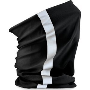 Beechfield Reflexní multifunkční šátek beze švů z prodyšného materiálu Barva: Černá CB950