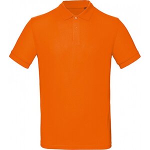 B&C Organická bavlněná pánská polokošile Inspire BC Barva: Oranžová, Velikost: XL BCPM430