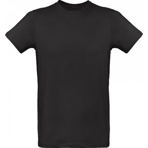 Měkké hladké organické pánské tričko B&C Inspire Plus 175 g/m Barva: Černá, Velikost: 3XL BCTM048