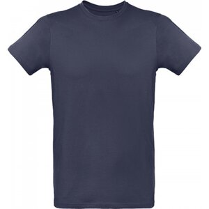 Měkké hladké organické pánské tričko B&C Inspire Plus 175 g/m Barva: modrá námořní, Velikost: 3XL BCTM048
