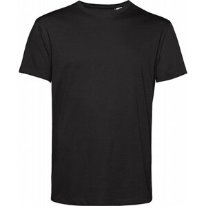 Měkké unisex tričko z odolné organické bavlny B&C 145 g/m Barva: Černá, Velikost: 5XL BCTU01B