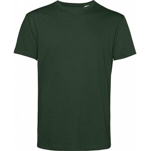 Měkké unisex tričko z odolné organické bavlny B&C 145 g/m Barva: Zelená lesní, Velikost: M BCTU01B