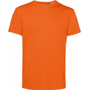 Měkké unisex tričko z odolné organické bavlny B&C 145 g/m Barva: Oranžová, Velikost: M BCTU01B