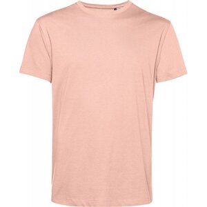 Měkké unisex tričko z odolné organické bavlny B&C 145 g/m Barva: růžová světlá, Velikost: 3XL BCTU01B