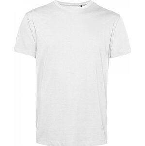 Měkké unisex tričko z odolné organické bavlny B&C 145 g/m Barva: Bílá, Velikost: XS BCTU01B
