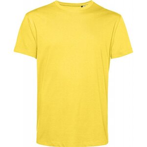 Měkké unisex tričko z odolné organické bavlny B&C 145 g/m Barva: žlutá pastelová, Velikost: 3XL BCTU01B