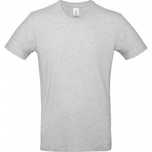 B&C Základní hladké bavlněné pánské triko BC 190 g/m Barva: šedá popelavá melír, Velikost: XXL BCTU03T